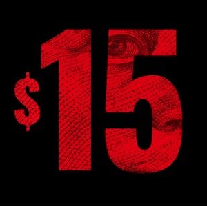 $15 minimum to complete purchase